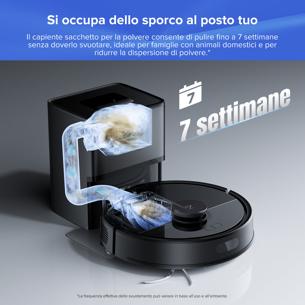 8 SACCHETTI PER ASPIRAPOLVERE ROBOROCK S7 MAXV Ultra/S7 Pro Ultra/Q7+/Q5 8 SACCHETTI PER ASPIRAPOLVERE ROBOROCK S7 MAXV Ultra/S7 Pro Ultra/Q7+/Q5