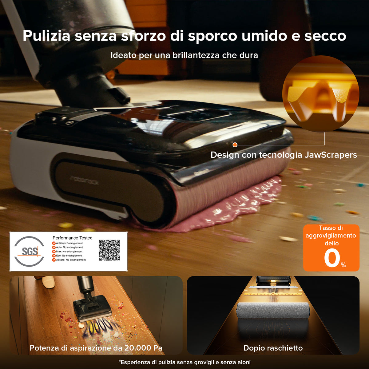 Pezzo Di Ricambio Compatibile Con Gli Aspirapolvere Roborock F25 F25 Lt F25 Rt F25 Ace F25 Alt 1 Rullo Spazzola 2 Filtri 92122633