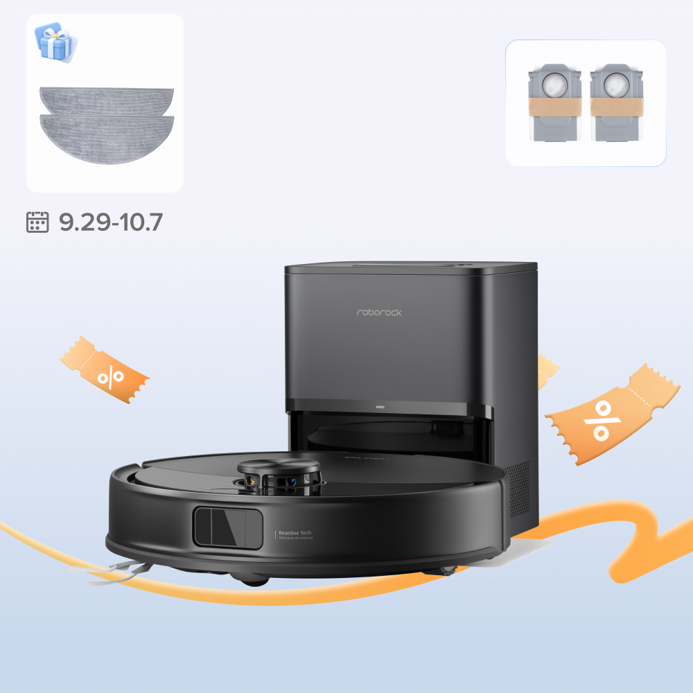 Roborock-Q10 S5+ Set Robot Aspirapolvere  – Upgrade del Q10 Max+