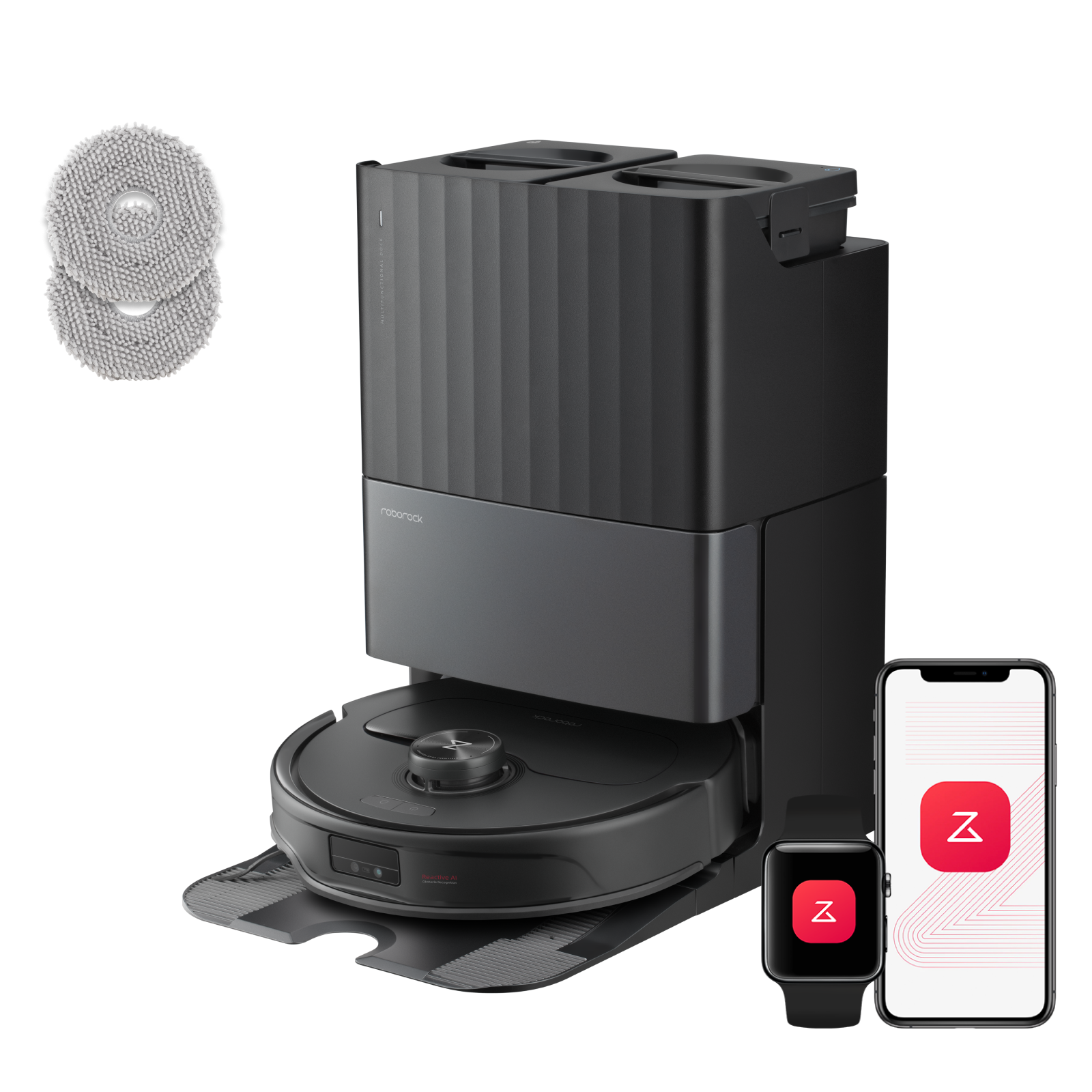 Robot aspirapolvere Roborock Qrevo Master con stazione multifunzionale 3.0