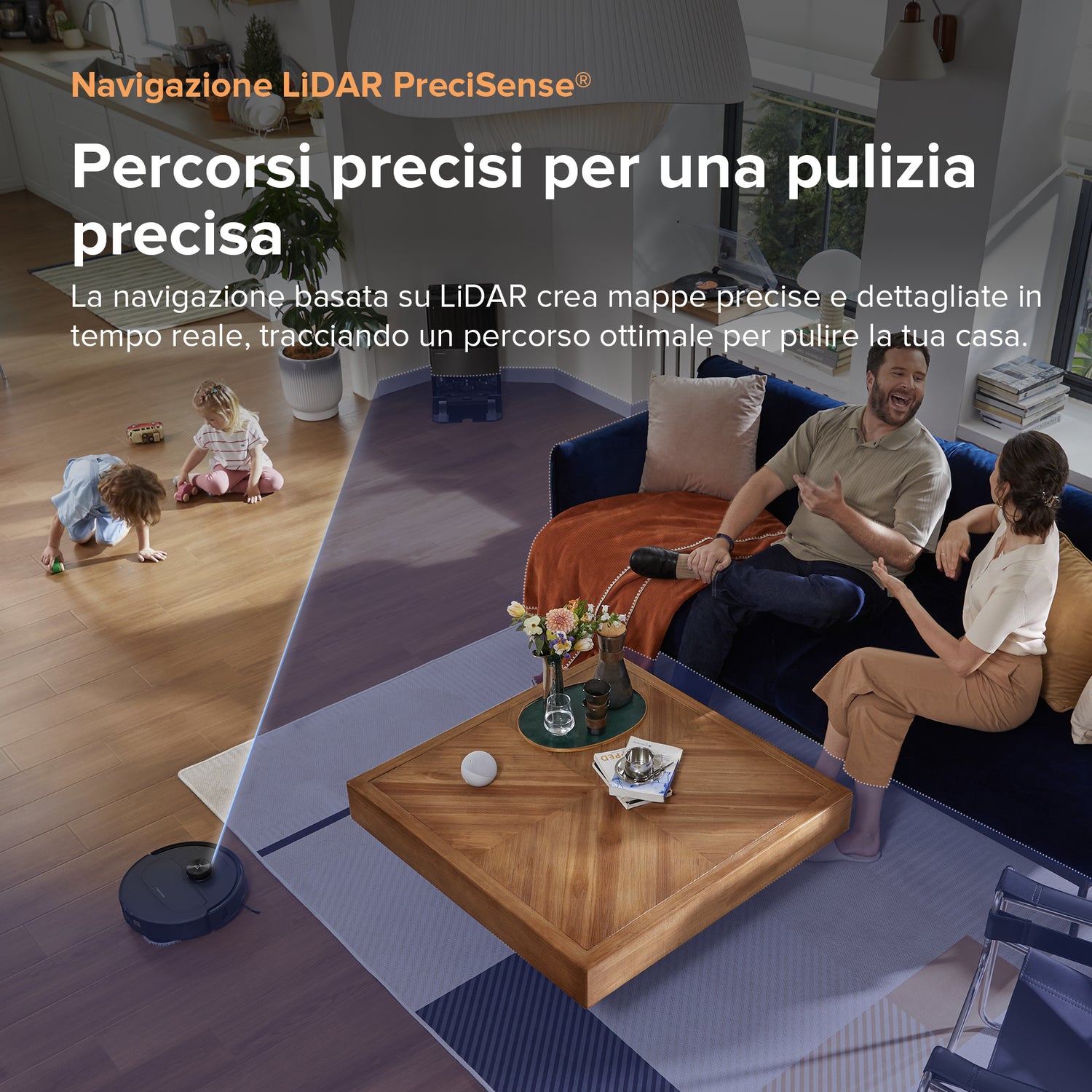 Robot aspirapolvere Roborock Qrevo Master