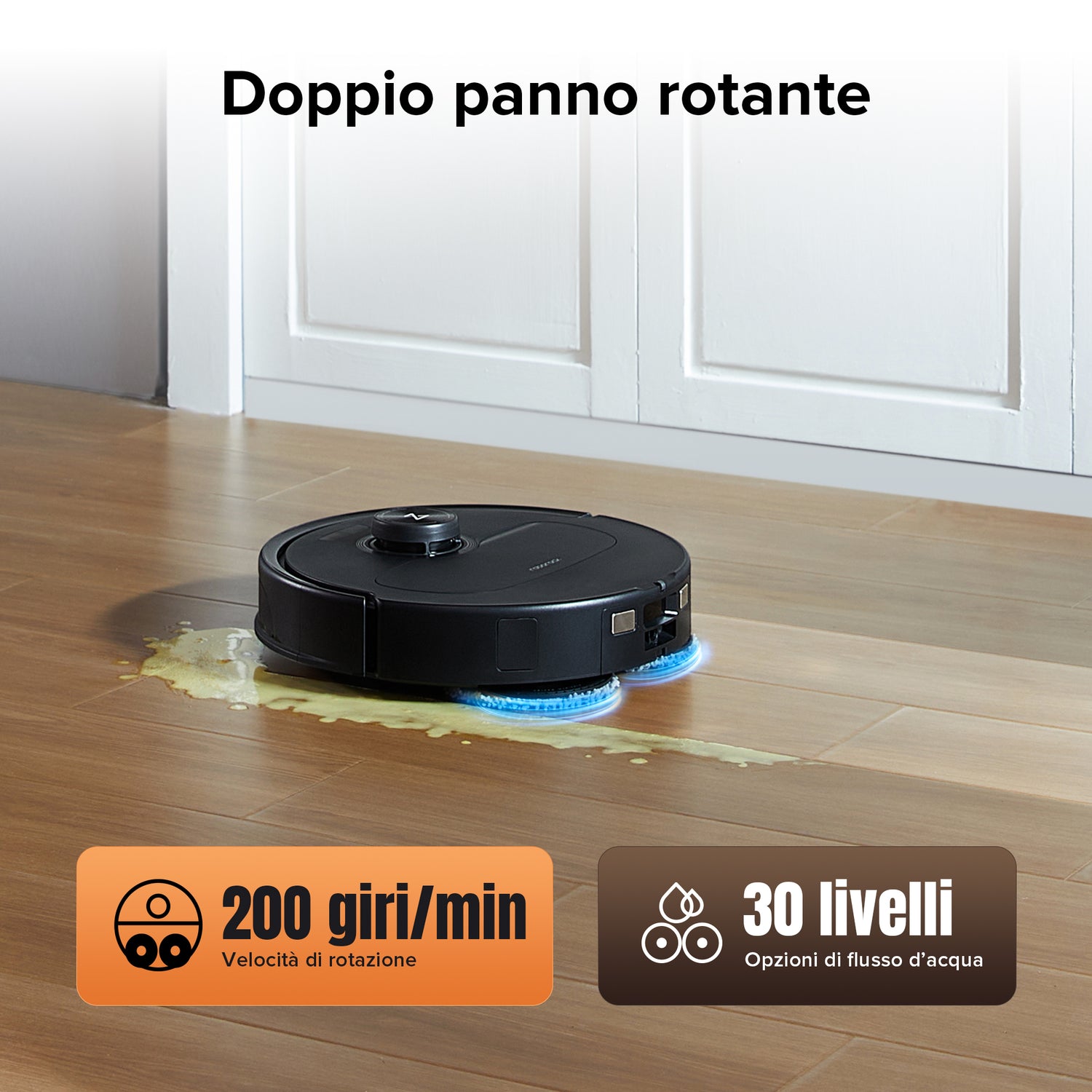 Robot aspirapolvere Roborock Qrevo Master