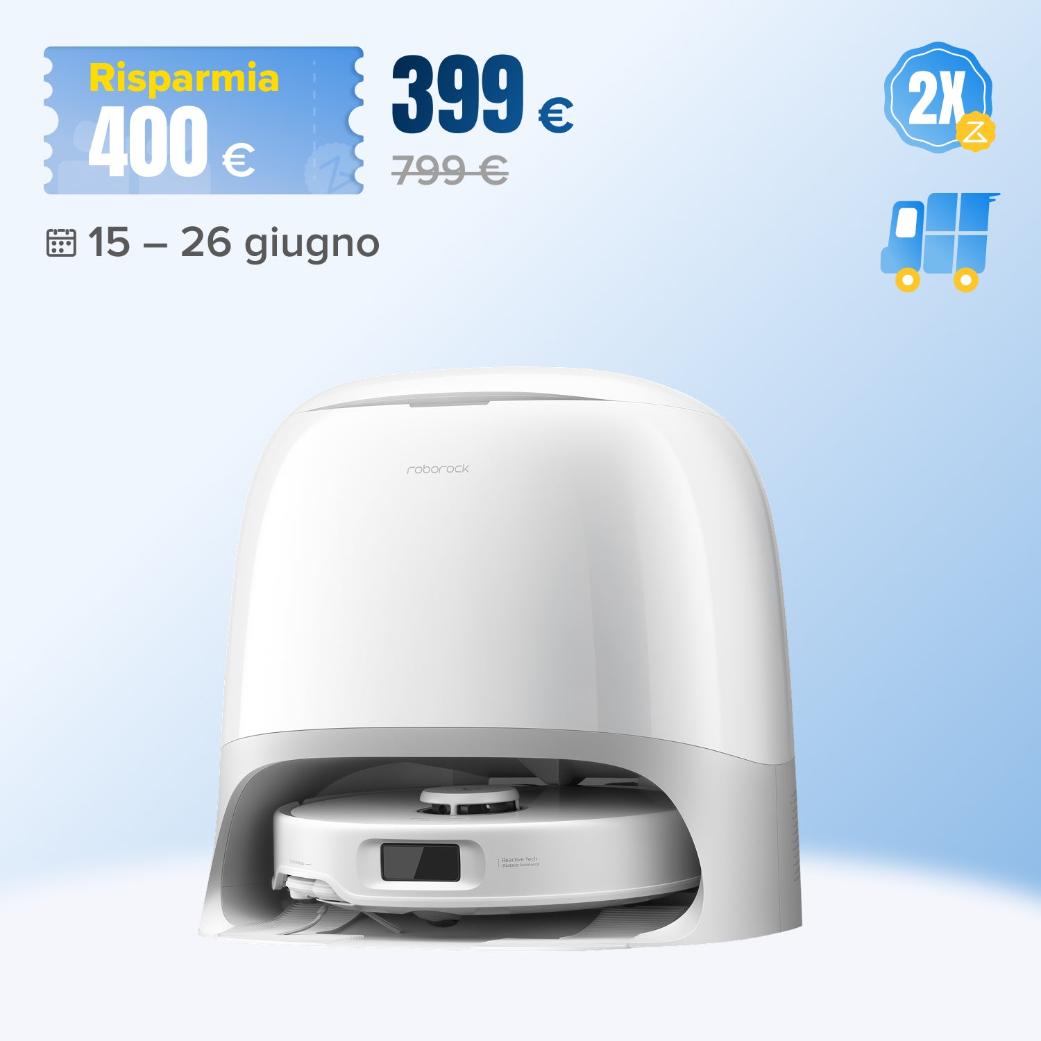 Roborock Qrevo Curv S5X Ricondizionato – 90% come nuovo