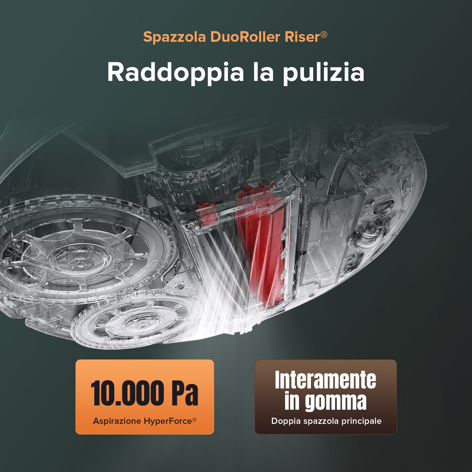 Robot aspirapolvere Roborock Qrevo Master