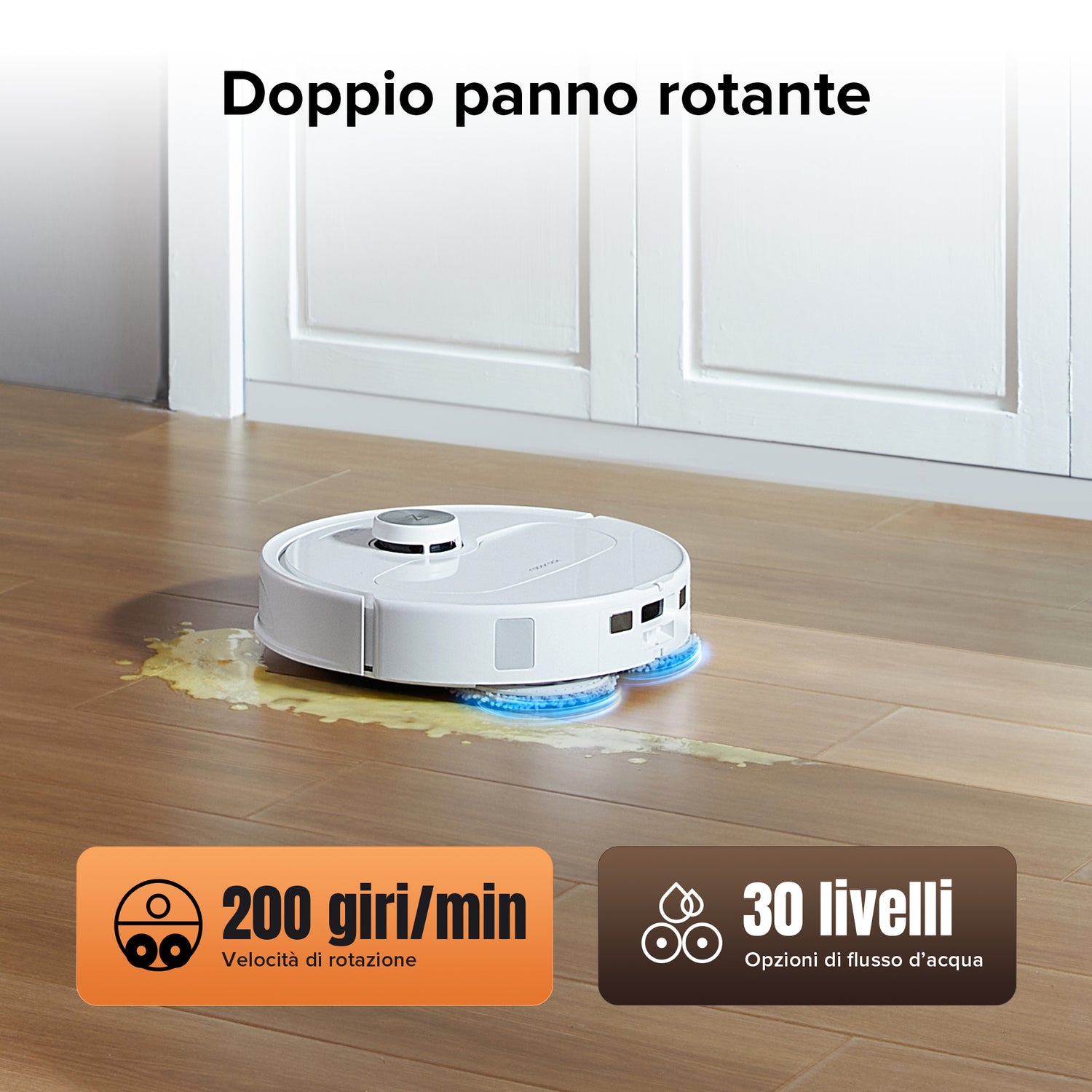 Robot aspirapolvere Roborock Qrevo Master