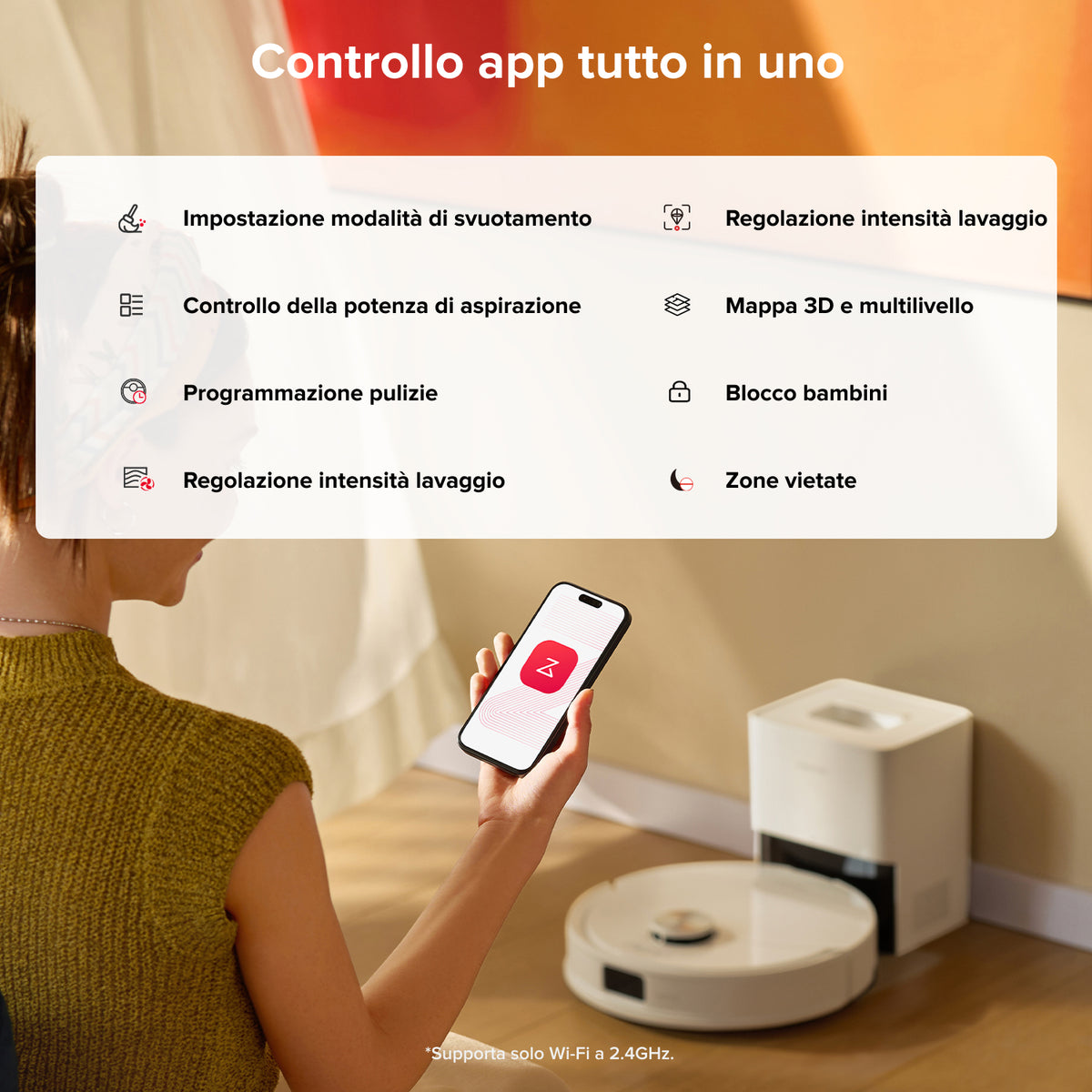 Serbatoio Dell'acqua E Contenitore Polvere 2 In 1 Per Roborock Q10 E S5 - Compatibilità Garantita