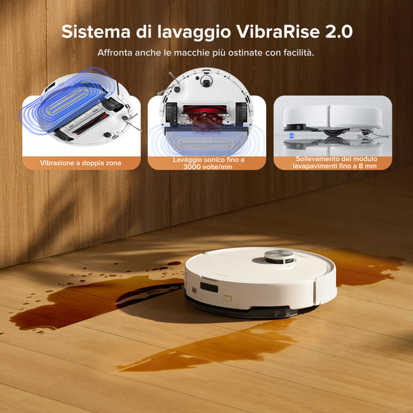 Robot Aspirapolvere Roborock Q10 PF+ Con Svuotamento Automatico 7 Settimane E Aspirazione 10000pa - Foto 9