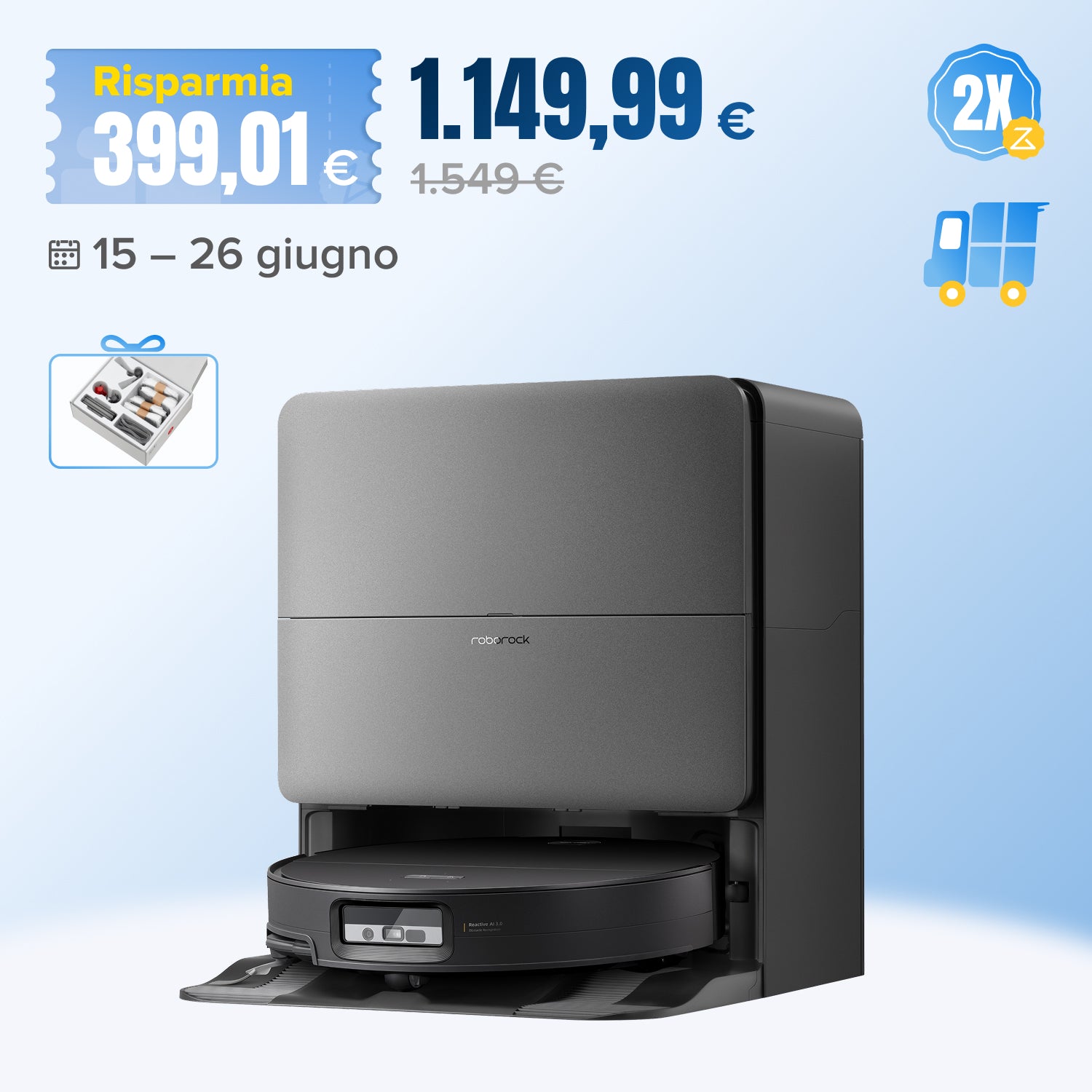 Roborock Saros 20 Sonic