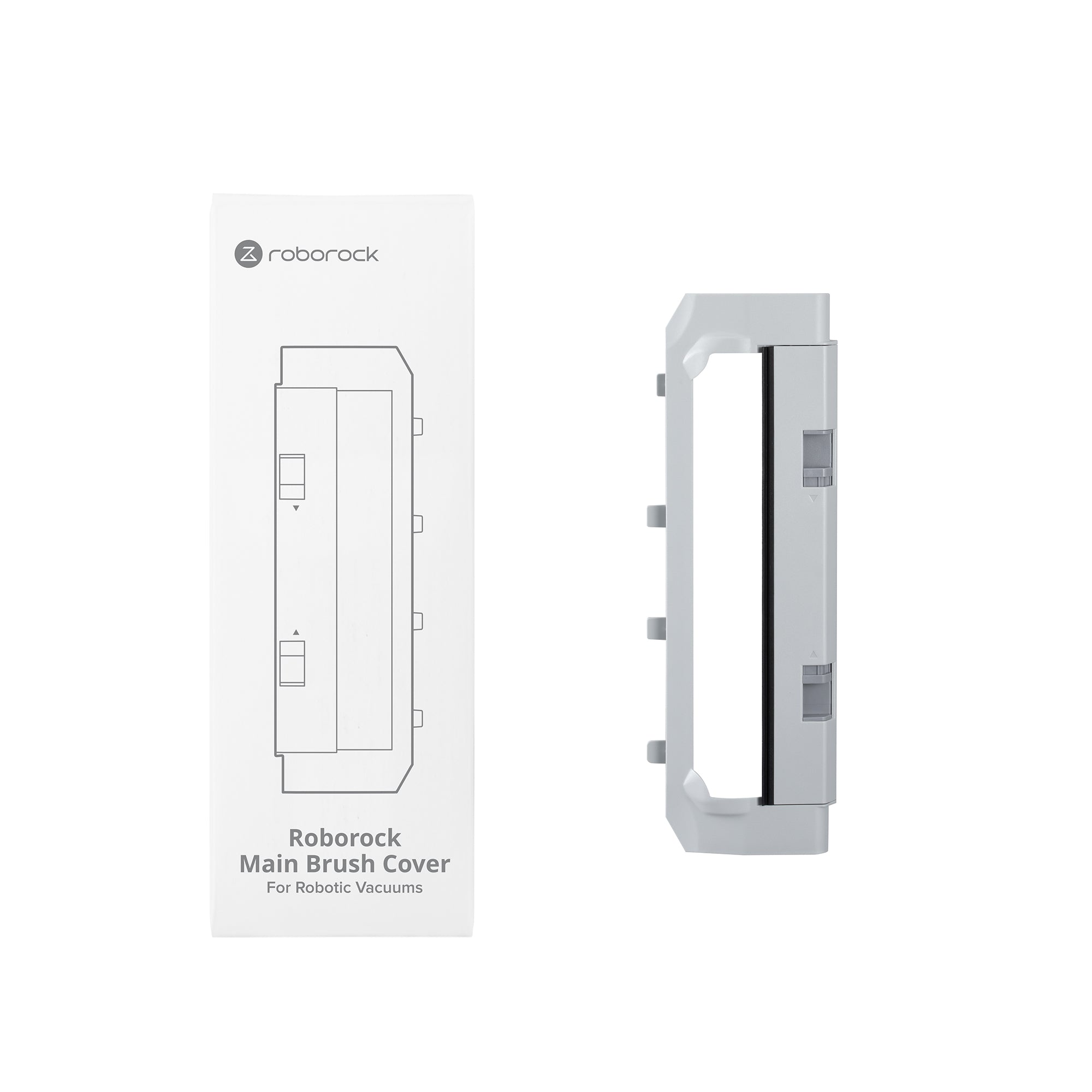 Coperchio della spazzola principale Roborock per Qrevo Curv 2 Flow